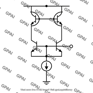 Active loaded bjt differential pair