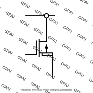 Diode connected mosfet