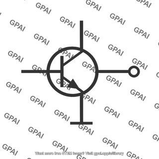 Npn transistor symbol