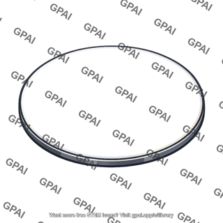 White oval disc