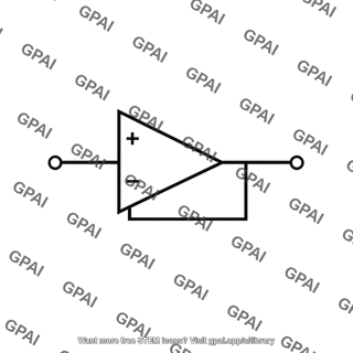 Op amp voltage buffer
