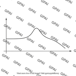 Peaked second order response plot