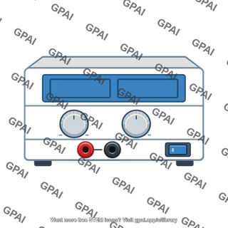 Bench power supply with controls