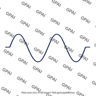 Audio signal waveform