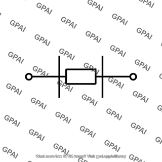Crystal oscillator symbol