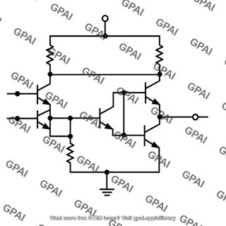 Transistor transistor logic gate