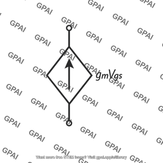 Transconductance dependent current source