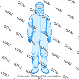 Clean room suit