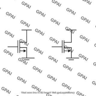 Nmos transistor pair