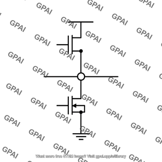 Deep submicron inverter