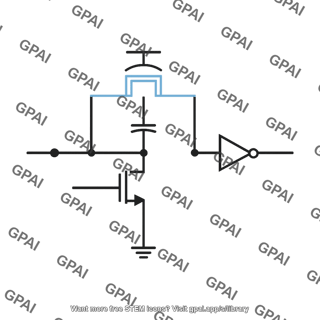 Single input domino cmos logic gate