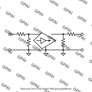 Amplifier equivalent circuit