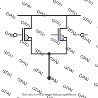 Pun parallel two pmos