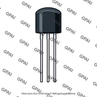 Discrete transistor component