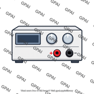 Dc power supply bench unit