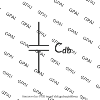 Drain to bulk capacitance cdb