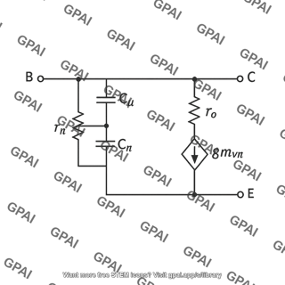 Hybrid pi bjt model