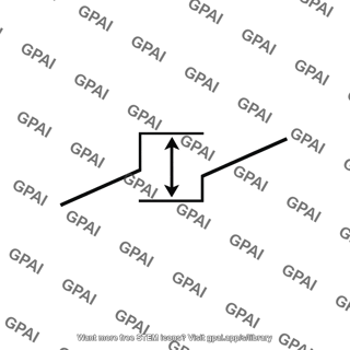 Vertical offset marker