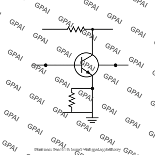 Emitter degenerated common emitter amplifier