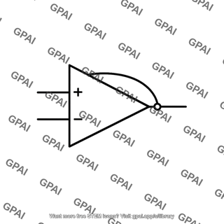 Unity gain op amp configuration