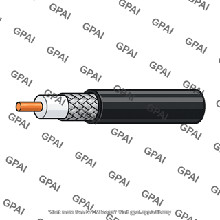 Cable tv coaxial cable