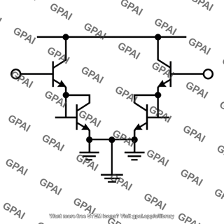 Ua741 operational amplifier input stage