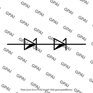Series diode pair