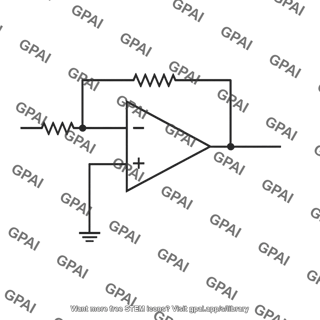 Op amp inverting amplifier