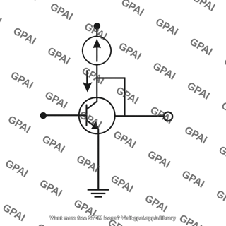 Emitter follower class a output stage