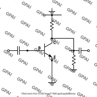 Common emitter amplifier