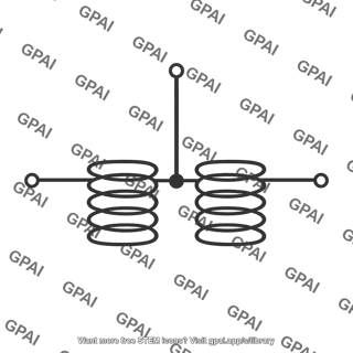 Center tapped transformer secondary