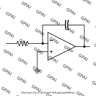 Miller integrator circuit
