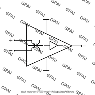 Bjt operational amplifier symbol