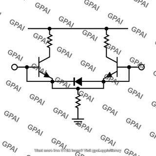 Common mode feedback circuit transistor schematic