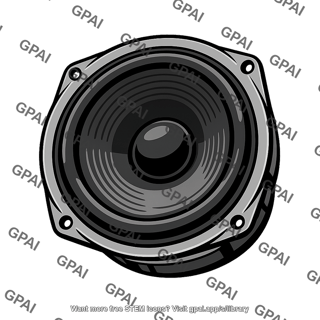 Dynamic loudspeaker driver front