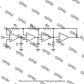 Tow thomas biquad circuit