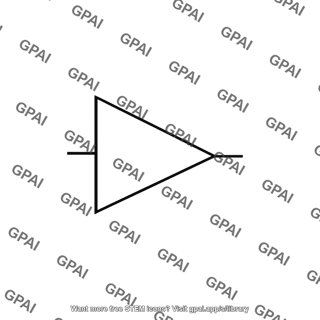 High frequency amplifier triangle