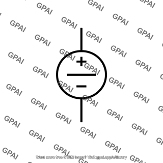 Voltage source symbol