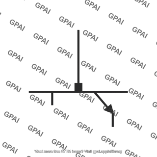 Abstract line diagram