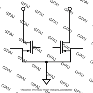 Differential pair mos