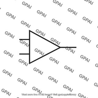 Operational amplifier symbol