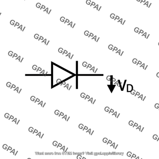 Constant voltage drop diode