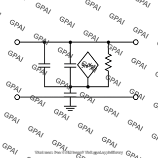 Mosfet high frequency equivalent circuit body connected