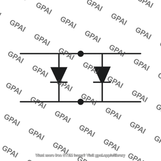 Parallel diode pair