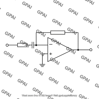 Differentiator circuit nonideal
