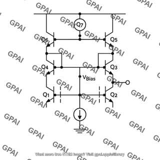 Wilson loaded cascode differential amplifier