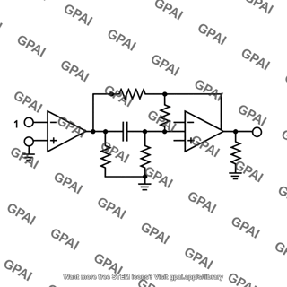 Antoniou inductance simulation circuit