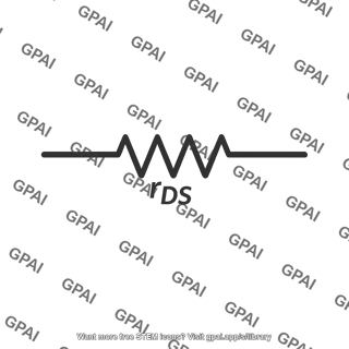 Mosfet switch closure resistance rds
