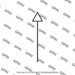 Upward arrow