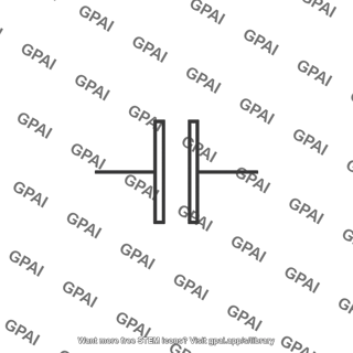 Capacitor symbol